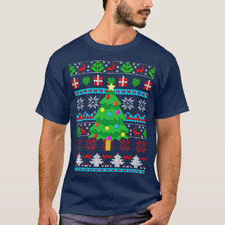Julgran Fir Träd T Shirt