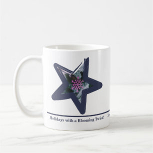 🌟 Julgran Florist-kampanjen Star-Shaped Kaffemugg