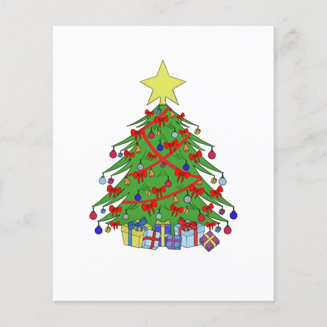 Julgran Flygblad (Framsidan)