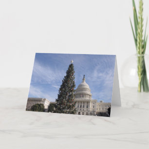 Julgran för US Capitol Hill Helgkort