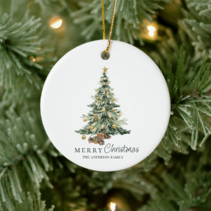 Julgran Fotografi Familjeprydnad Julgransprydnad Keramik