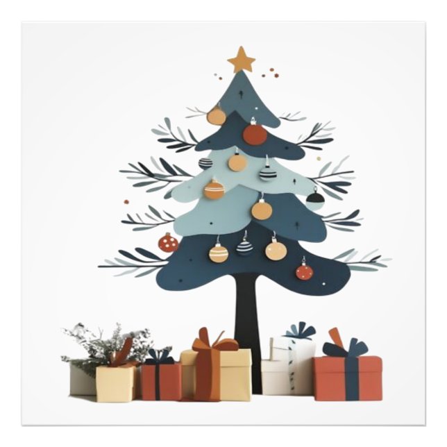 Julgran Fototryck (Framsidan)