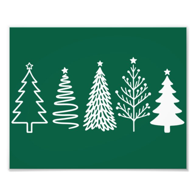 Julgran Fototryck (Framsidan)