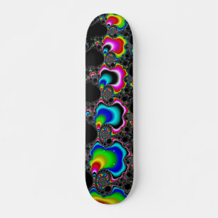 Julgran - Fractral Old School Skateboard Bräda 21,6 Cm
