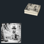 Julgran fyr Nautisk kustblått Stämpel<br><div class="desc">Nautisk kustblått i julgran: Följ mig,  jag skapar nya mönster och produkter varje dag! Kontakta mig gärna om du behöver din design.</div>