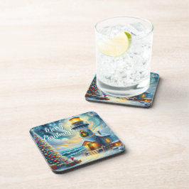 Julgran fyr Nautisk kustblått Underlägg