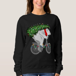 Julgran-gåva av matavfall för cyklist t shirt