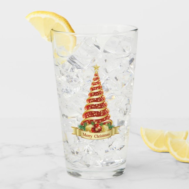 Julgran Glaskopp (Framsida Ice)