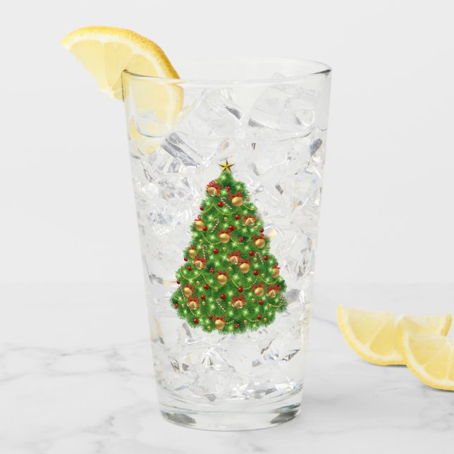 Julgran Glaskopp (Framsida Ice)