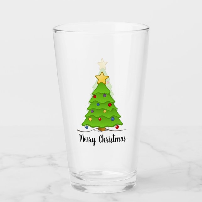 Julgran Glass Kopp (Framsida)