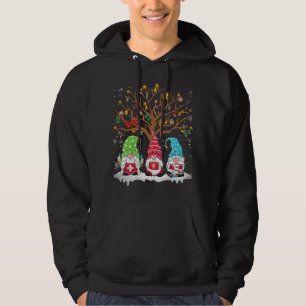 Julgran Gnomes Nurse jul Gnome Älskare Hoodie