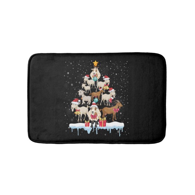 Julgran Goats T Shirt Badrumsmatta (Framsidan)