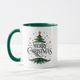 Julgran God Jul Kaffe Mugg