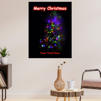 JULGRAN - GOD JUL POSTER