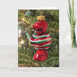 Julgran Godis Ornament Dekoration Kort