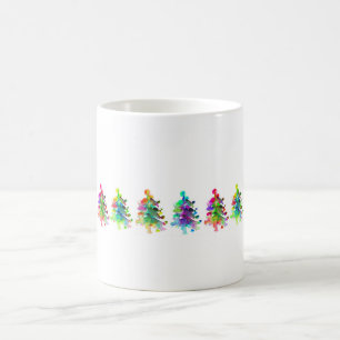 Julgran gräns mugg. kaffemugg