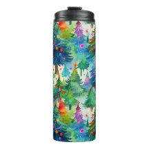 Julgran gräs mönster