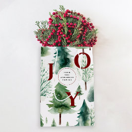 Julgran Greenery Watercolor Helgdag