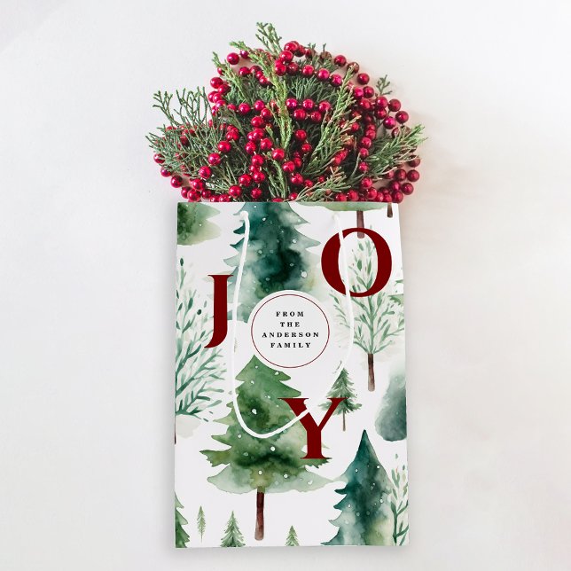 Julgran Greenery Watercolor Helgdag (Skapare uppladdad)