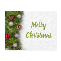 Julgran Grenar med Baubles