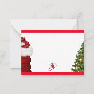 Julgran Handskriven Monogram Mall