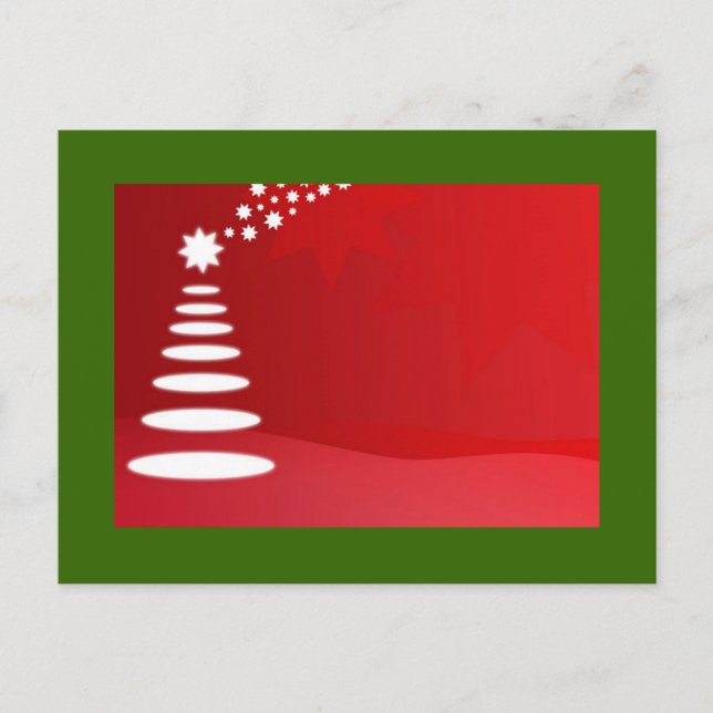 Julgran Helg Vykort (Framsida)