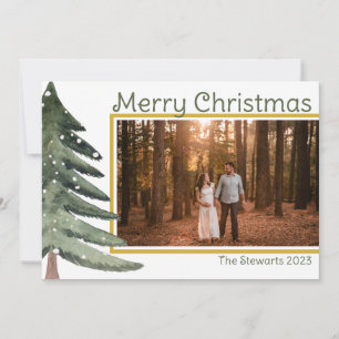 Julgran Helgdag Card Julkort