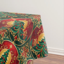 Julgran Helgdag Tablecloth