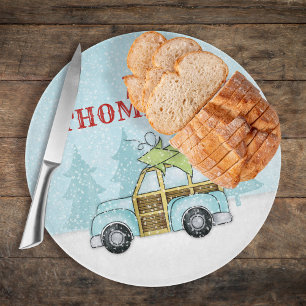 Julgran Helgdag Winter Snowfall Car