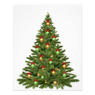 julgran Helgdagar jul jul - jul Fototryck
