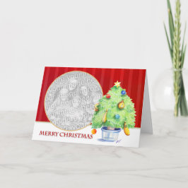 Julgran Helgkort