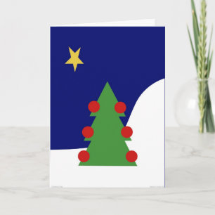 Julgran Helgkort