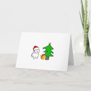 Julgran Helgkort