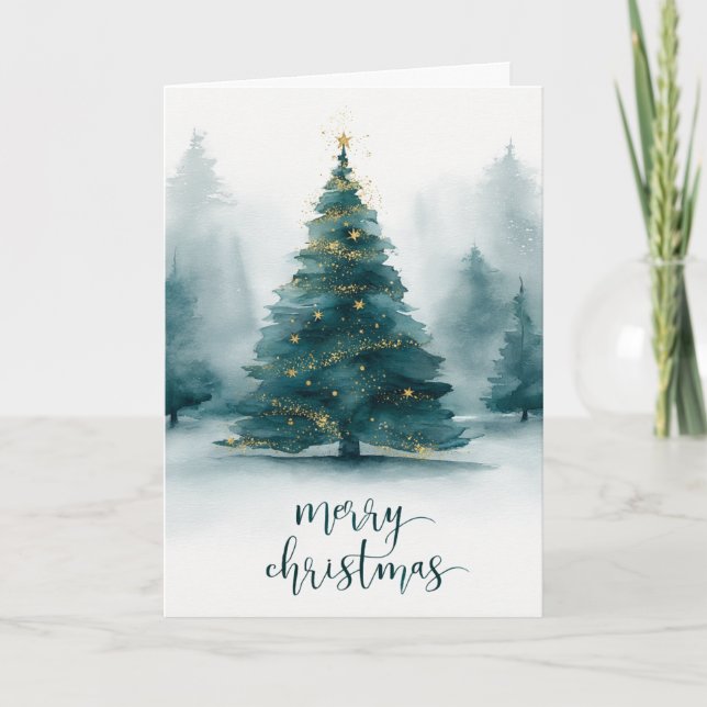 Julgran Helgkort (Framsida)