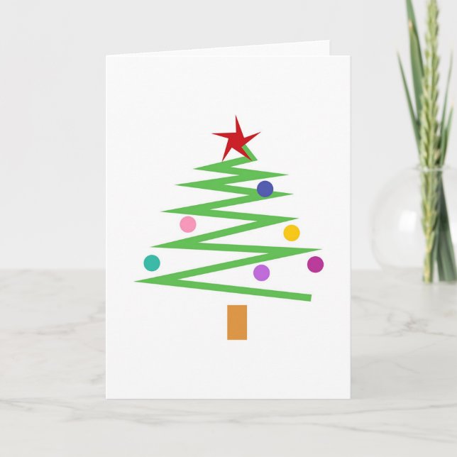Julgran Helgkort (Framsida)