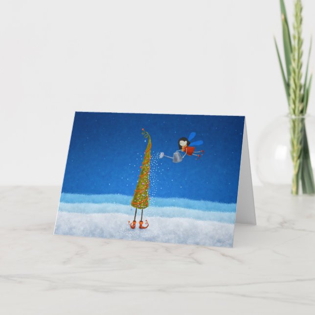 Julgran Helgkort (Framsida)