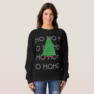 Julgran Ho Ho Ho Ho Vinter T Shirt