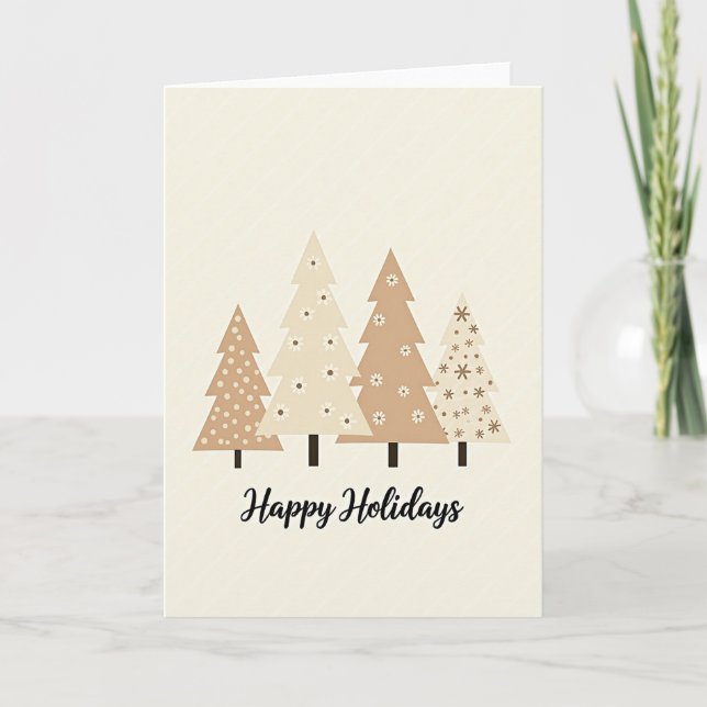 Julgran Holiday Card Kort (Framsida)