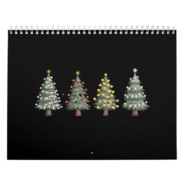 Julgran Holiday Present Vinter  Kalender (Omslag)
