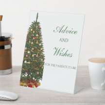 Julgran Holly Vinter Bebis Shower 