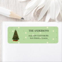 Julgran Holly Vinter Bebis Shower Adress