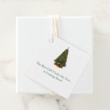 Julgran Holly Vinter Bebis Shower presentkort