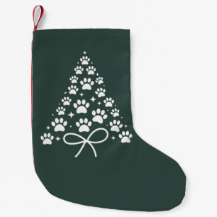Julgran Hund Ägare Present Holiday Liten Julstrumpa