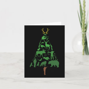 Julgran Hunter Hunter Hunting Julafton Kort
