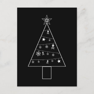 julgran i DOOM Helg Vykort