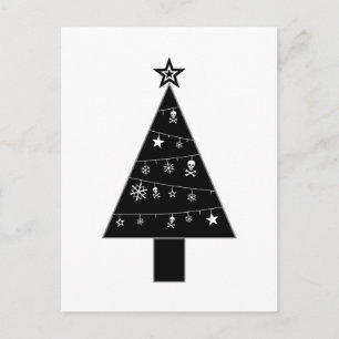 julgran i DOOM Helgdag-vykort Helg Vykort