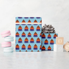 Julgran i flera färger - Presentpapper