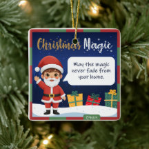 Julgran i form av Tomte