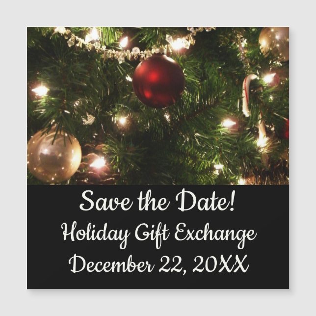 Julgran I Helgdag Söt Grönt och Röd (Framsida)