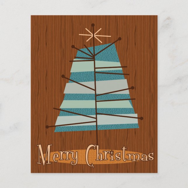 Julgran i Mid Century Modern-stil (Framsida)